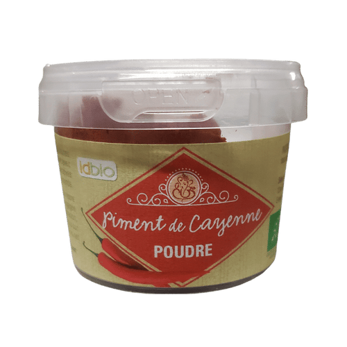 Id Bio - Piment de Cayenne en poudre bio - 40g