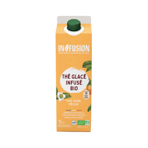 Infusion - Thé noir pêche bio - 1L