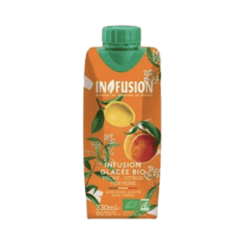 Infusion - Tisane glacée pêche et verveine bio - 330ml