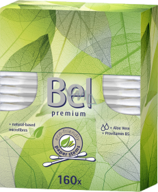 Bel Premium Aloe Vera and Provitamin B5 paper cotton buds 160 pieces