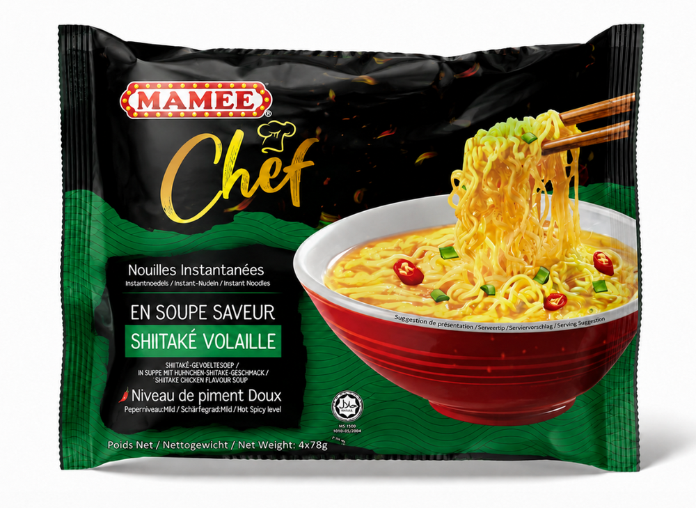 Nouilles instantanées au poulet - 4x78g
