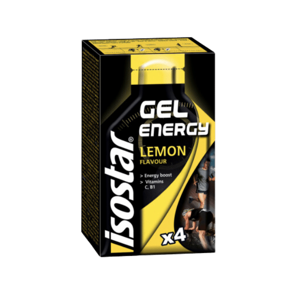Isostar - Gel énergie total performance au citron - 4x35g