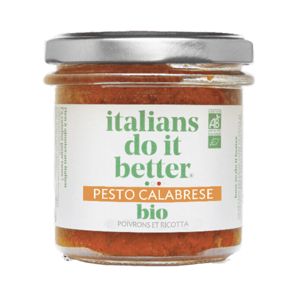 Italians do it better - Pesto calabrese bio - 130g