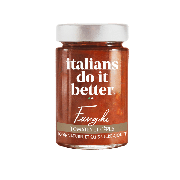 Italians do it better - Sauce tomate et cèpes - 190g