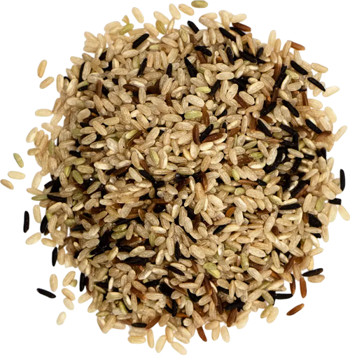 Trio de riz thaï complet bio (brun, rouge, noir) - 5kg