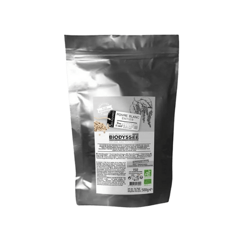 Poivre blanc entier bio - 500g