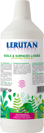 Nettoyant sols et surfaces lisses bio - 1L