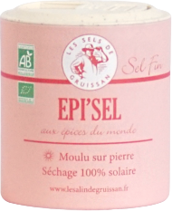Sel aux épices piment moutarde citronnelle bio - 250g