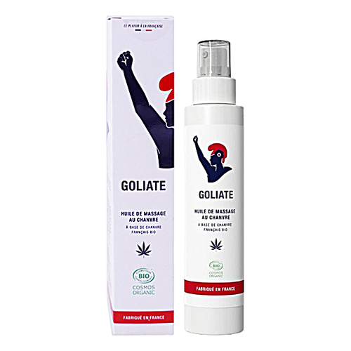 Huile de massage au chanvre français bio - 100ml