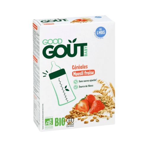 Sachets de céréales muesli fraise bio - 200g