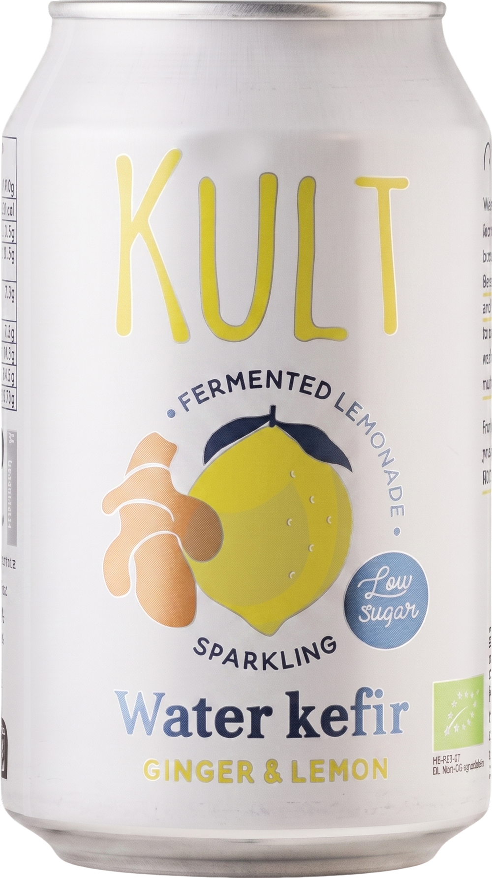 Kéfir au gingembre et au citron bio - 33cl