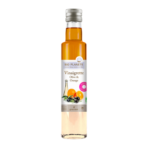 Vinaigrette à l'huile d'olive et à l'orange bio - 250ml