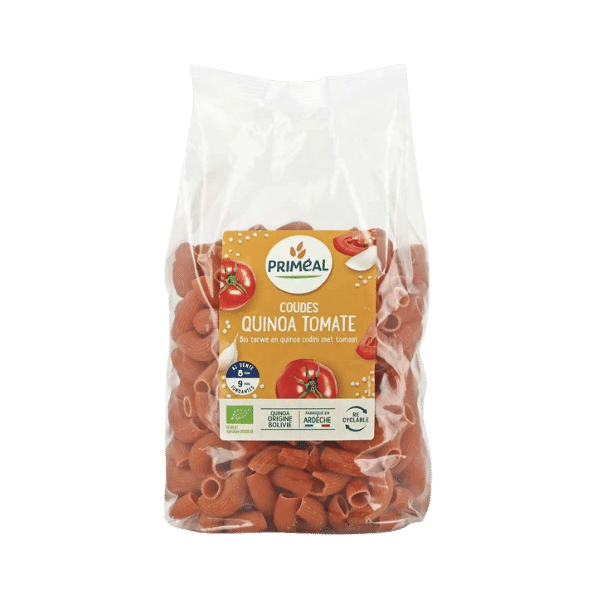 Coudes au quinoa et tomate bio - 500g - Priméal