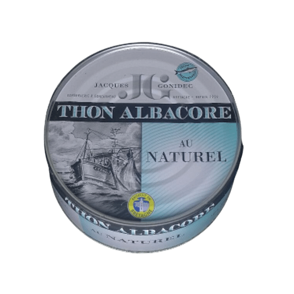 Jacques Gonidec - Thon Albacore au naturel - 160g