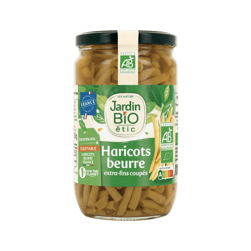 Jardin Bio - Haricots beurre bio - 660ml