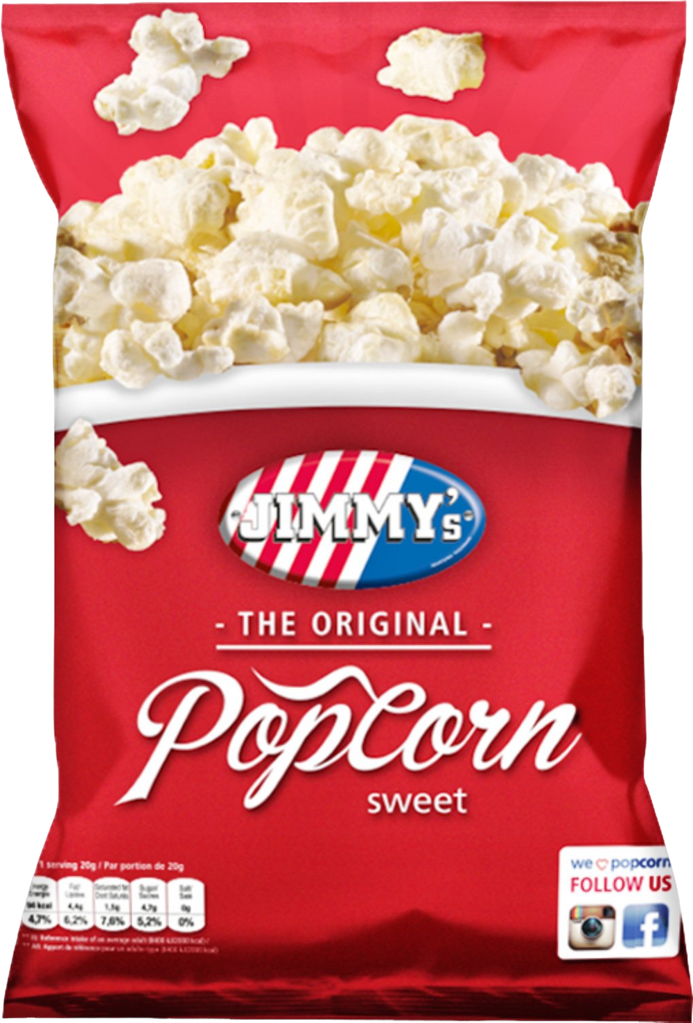 Popcorn sucré - 100g
