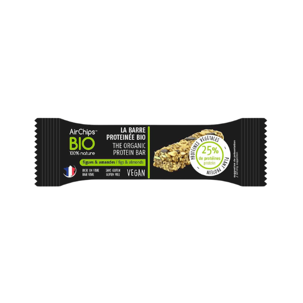 Barre proteinée figues et amandes bio - 45g