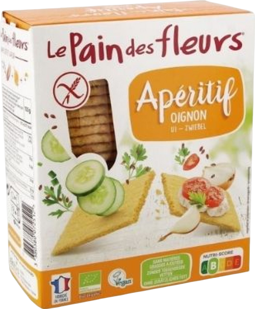 Crackers à l'Oignon Sans Gluten - 150 g
