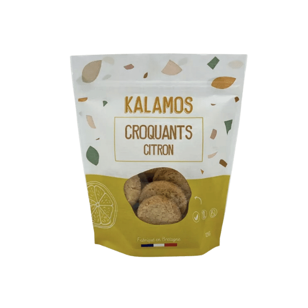 Kalamos - Croquants au citron x24 - 125g