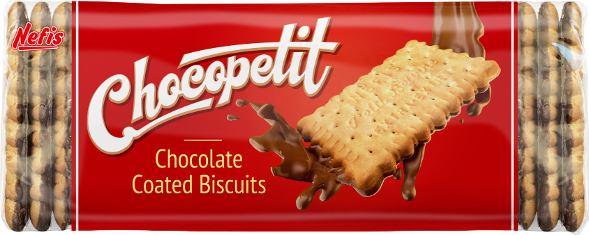 Biscuits enrobés de chocolat - 275g