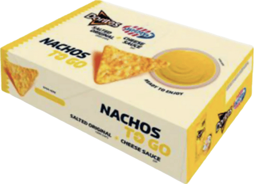Box chips nachos et sauce au fromage - 190g