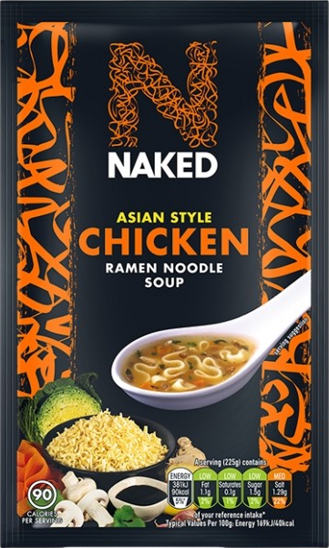 Soupe déshydratée aux nouilles saveur poulet - 25g