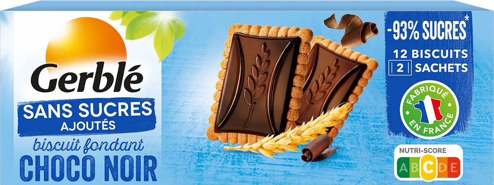 Biscuits chocolat noir - 126g