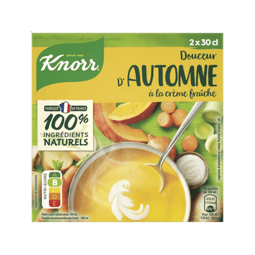 Knorr - Douceur d'automne à la crème fraîche - 2x30cl