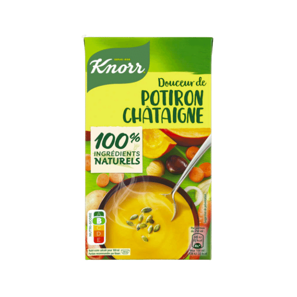 Knorr - Soupe Douceur potiron châtaigne - 1L