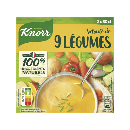 Knorr - Velouté 9 légumes - 2x30cl