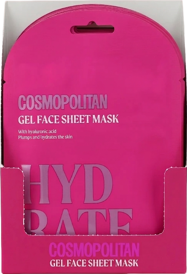 Masque visage hydratant en tissu gel - 20 ml