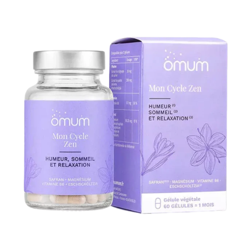 Mon Cycle Zen, sommeil, humeur et relaxation - 60 gélules