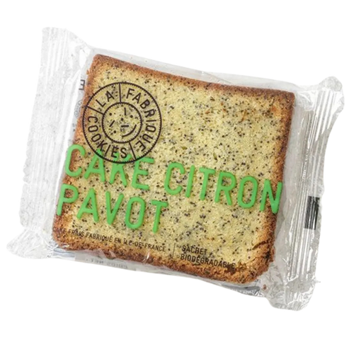 Cake citron pavot bio - 80g