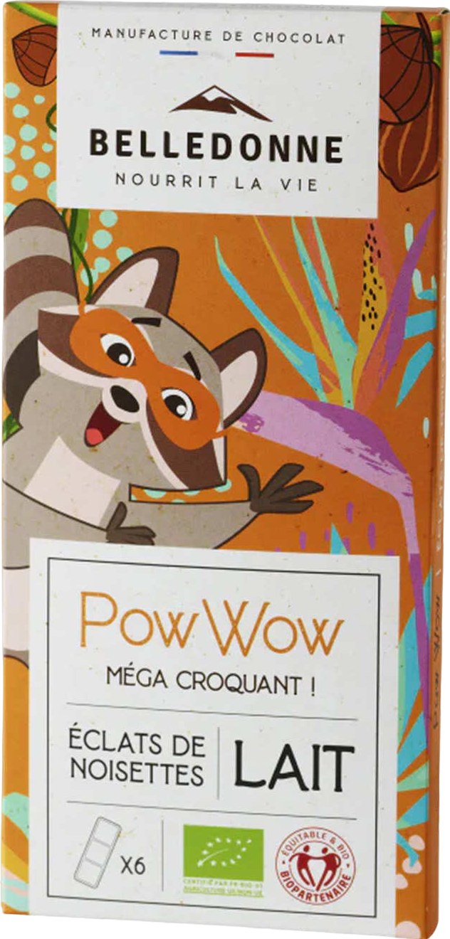 Tablette de chocolat au lait bio - 80g