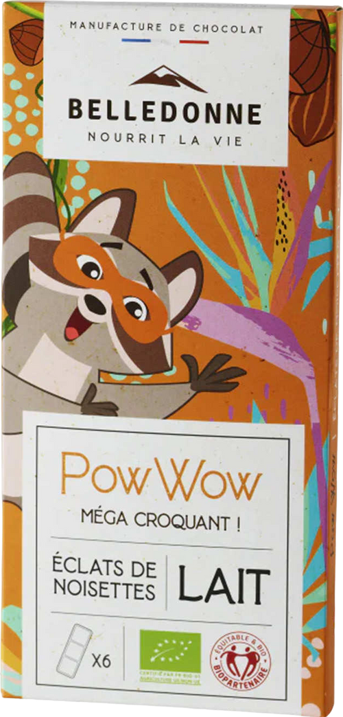 Tablette de chocolat au lait bio - 80g