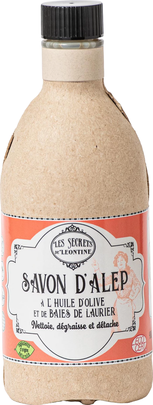 Savon d'alep à l'huile d'olive et baies de laurier - 480ml