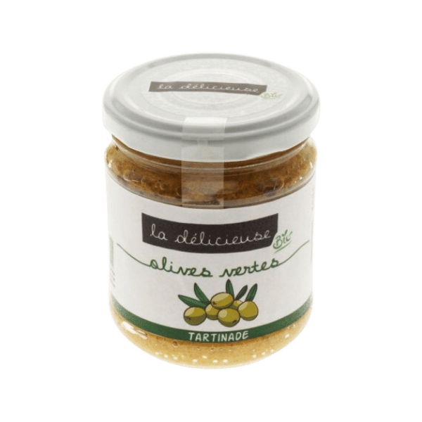 La délicieuse - Tartinade olives vertes bio - 180g