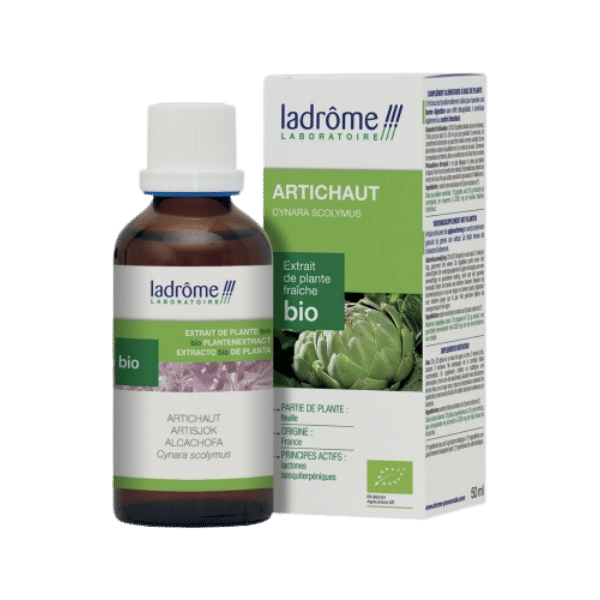 La Drôme - Extrait de plantes fraiches à l'artichaut bio - 50ml