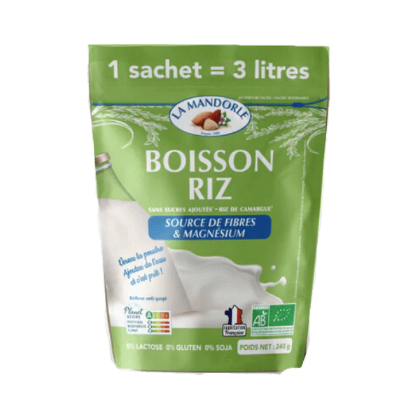 La Mandorle - Boisson riz bio - 240g