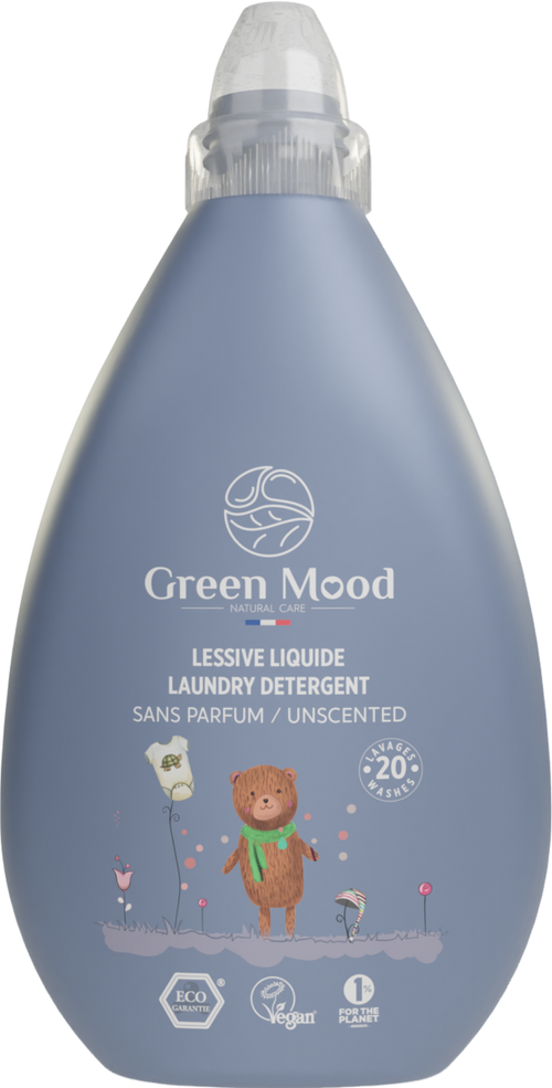 Lessive liquide bébé sans parfum - 1L