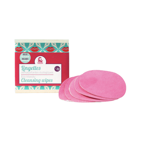 Lamazuna - Coffret de 10 lingettes démaquillantes écologiques