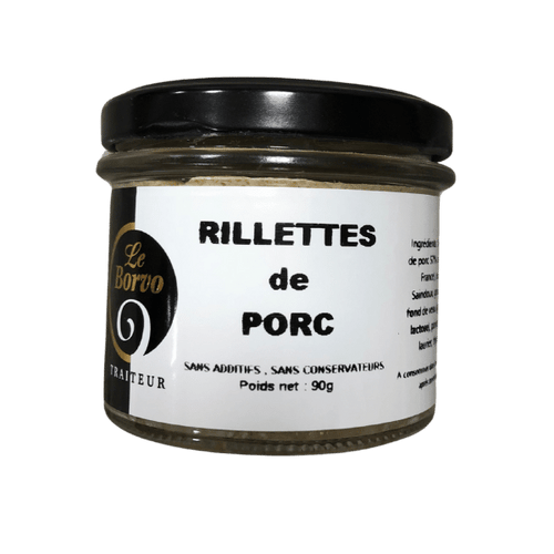 Le Borvo - Rillettes de porc - 90g