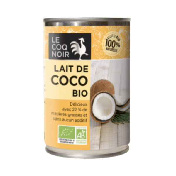 le coq noir - Lait de coco bio - 400ml