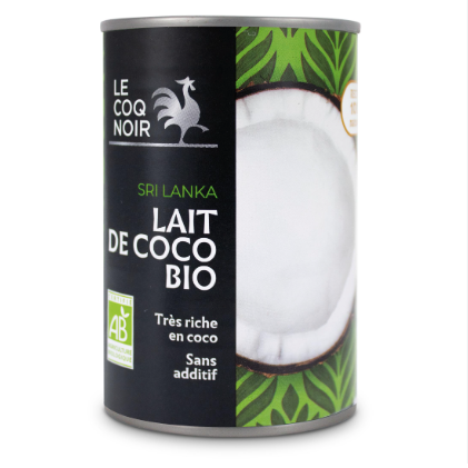 Le Coq Noir - Lait de coco bio - 400ml - 3269710288567