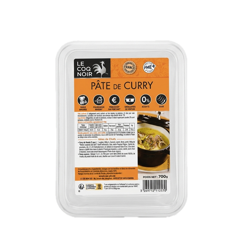 Le Coq Noir - Pâte de curry bio - 700g - 3269712112570