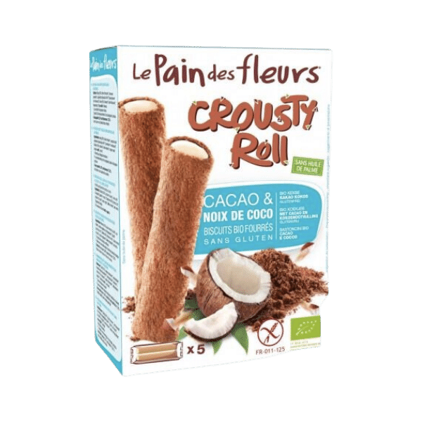 Le Pain Des Fleurs - Rolls croustillants coco chocolat bio - 125g