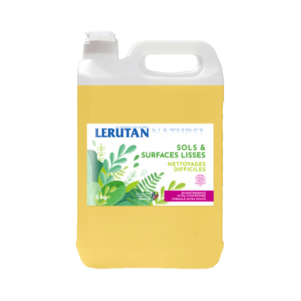 Lerutan - Nettoyant sols et surfaces lisses - 5L