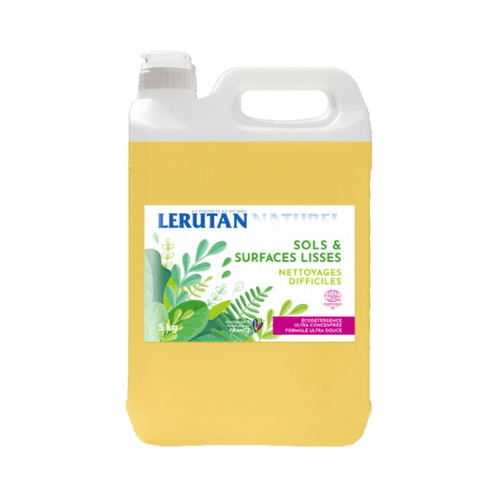 Lerutan - Nettoyant sols et surfaces lisses - 5L