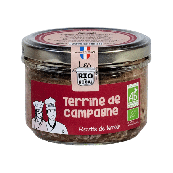 Les Bio du Bocal - Terrine de campagne bio - 280g