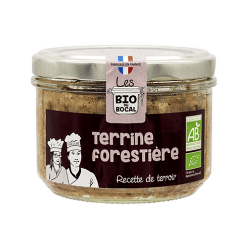 Les Bio du Bocal - Terrine forestière bio - 180g